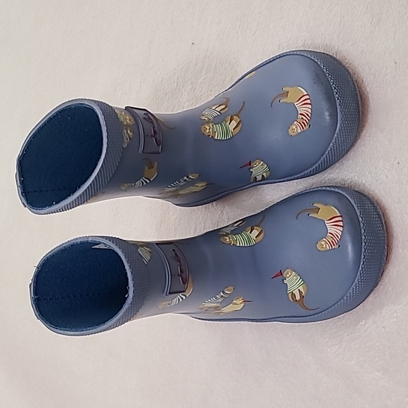 joules Super Cute Otter Rain Boots Toddler Size 5 - Picture 11 of 15